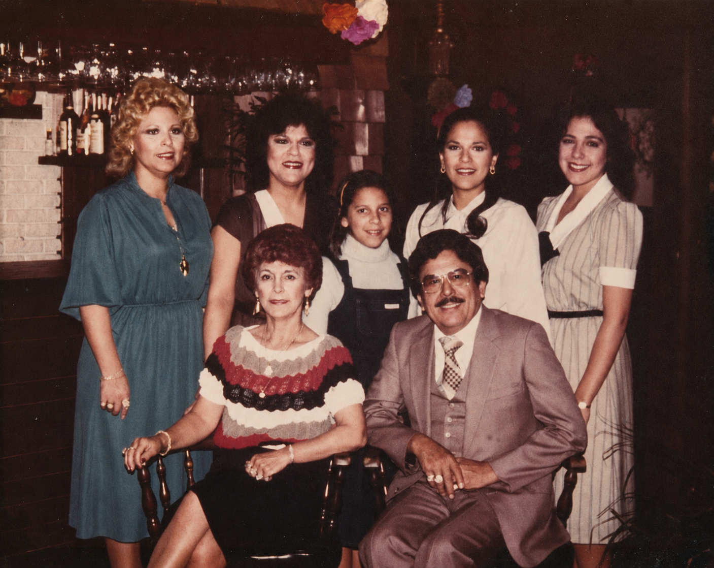 Silverio and Delia Trujillo with their family